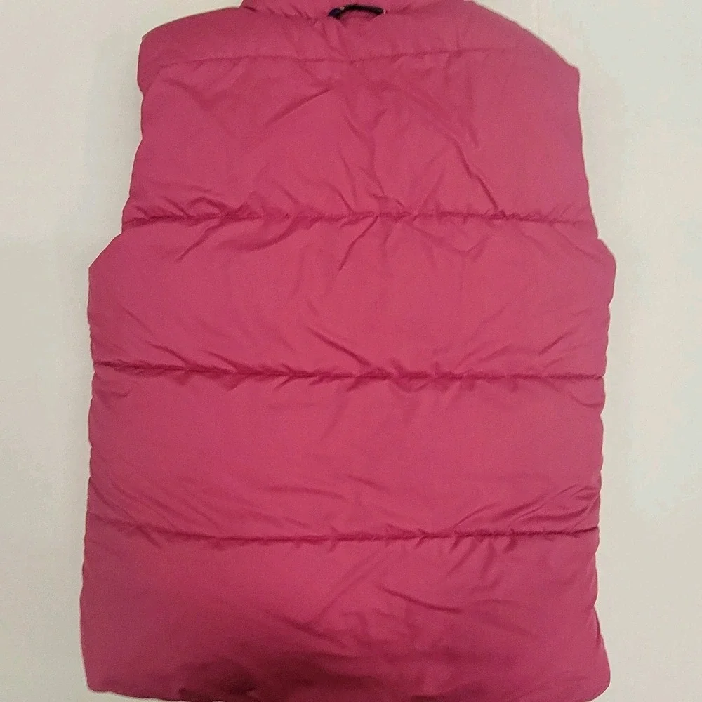 Polo‎ Ralph Lauren Girls 12-14 Puffer Vest Down Feather Fill Reversable Crest